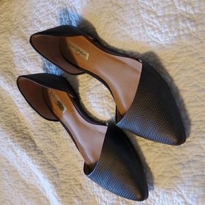 Brown dress loafers